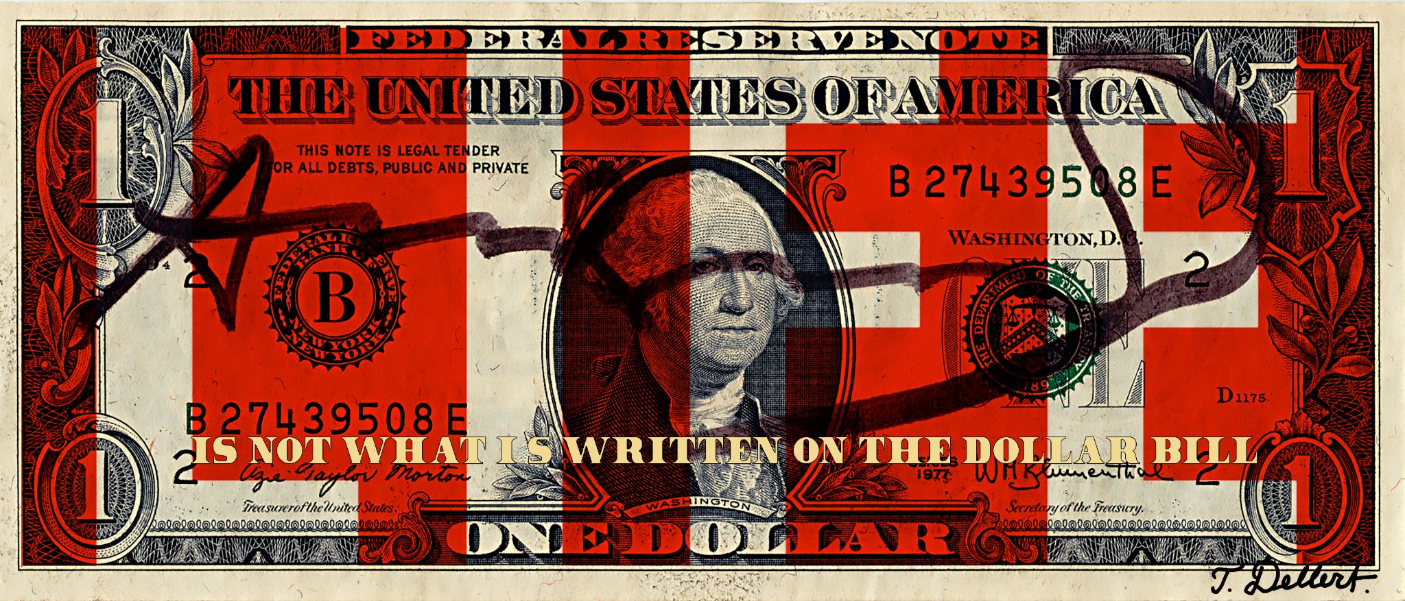 WARHOLS LIFE DOLLAR BILL 